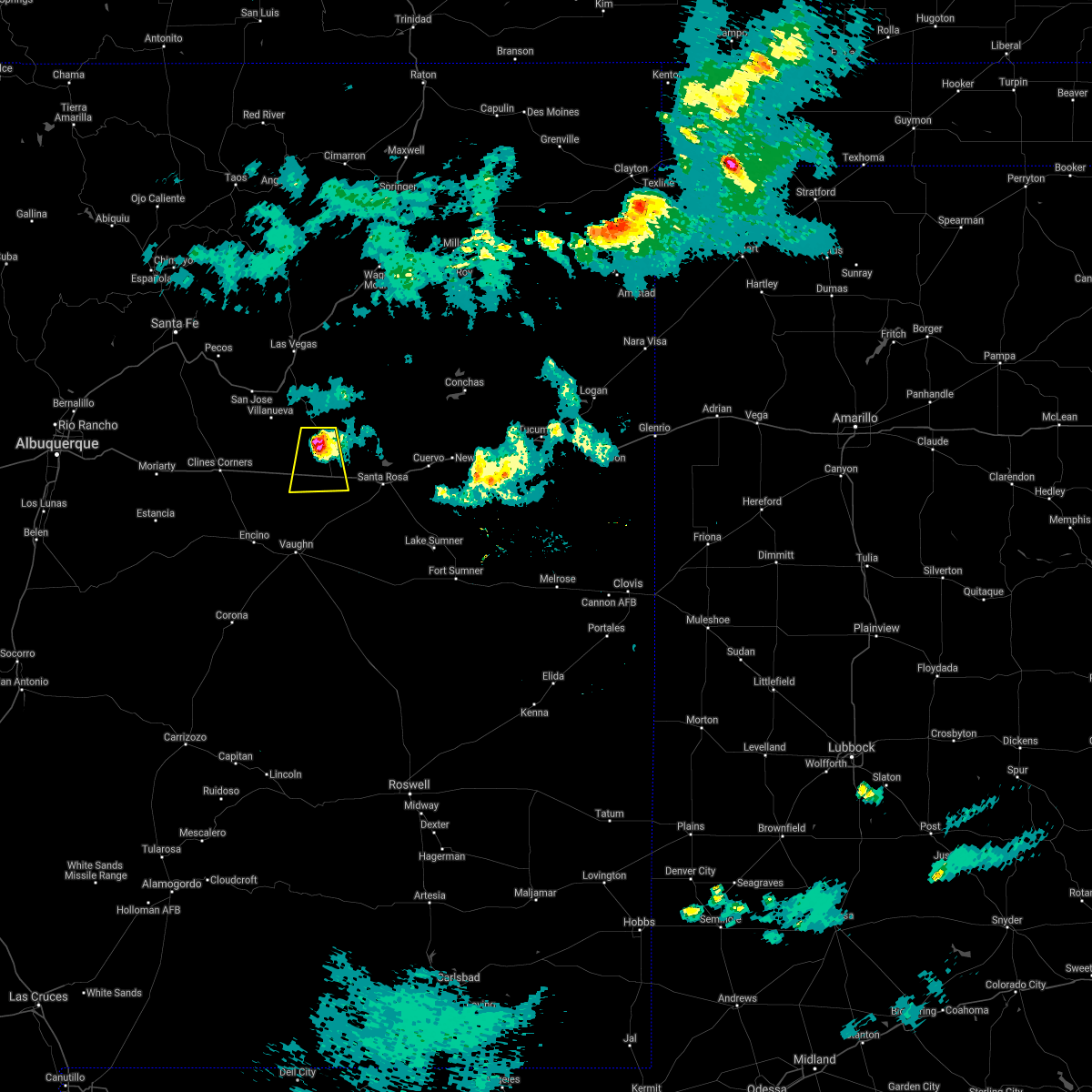 Interactive Hail Maps Hail Map for Anton Chico, NM
