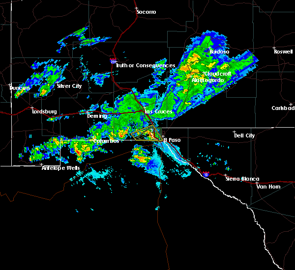 Interactive Hail Maps Hail Map for El Paso, TX
