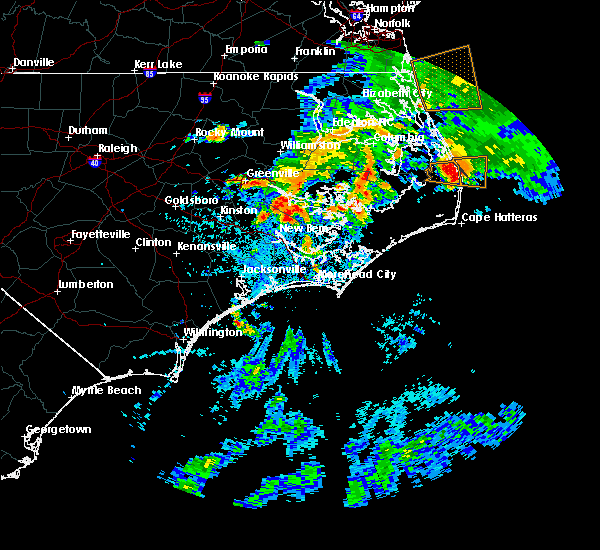 Interactive Hail Maps Hail Map for Waves, NC