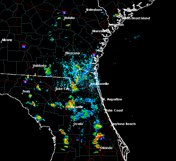 Interactive Hail Maps Hail Map for Gainesville, FL