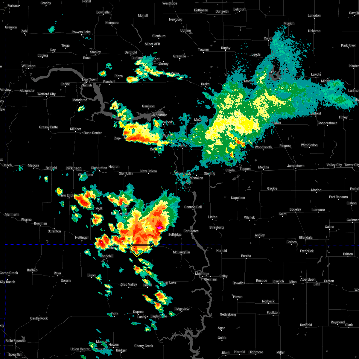 Interactive Hail Maps Hail Map for McIntosh, SD