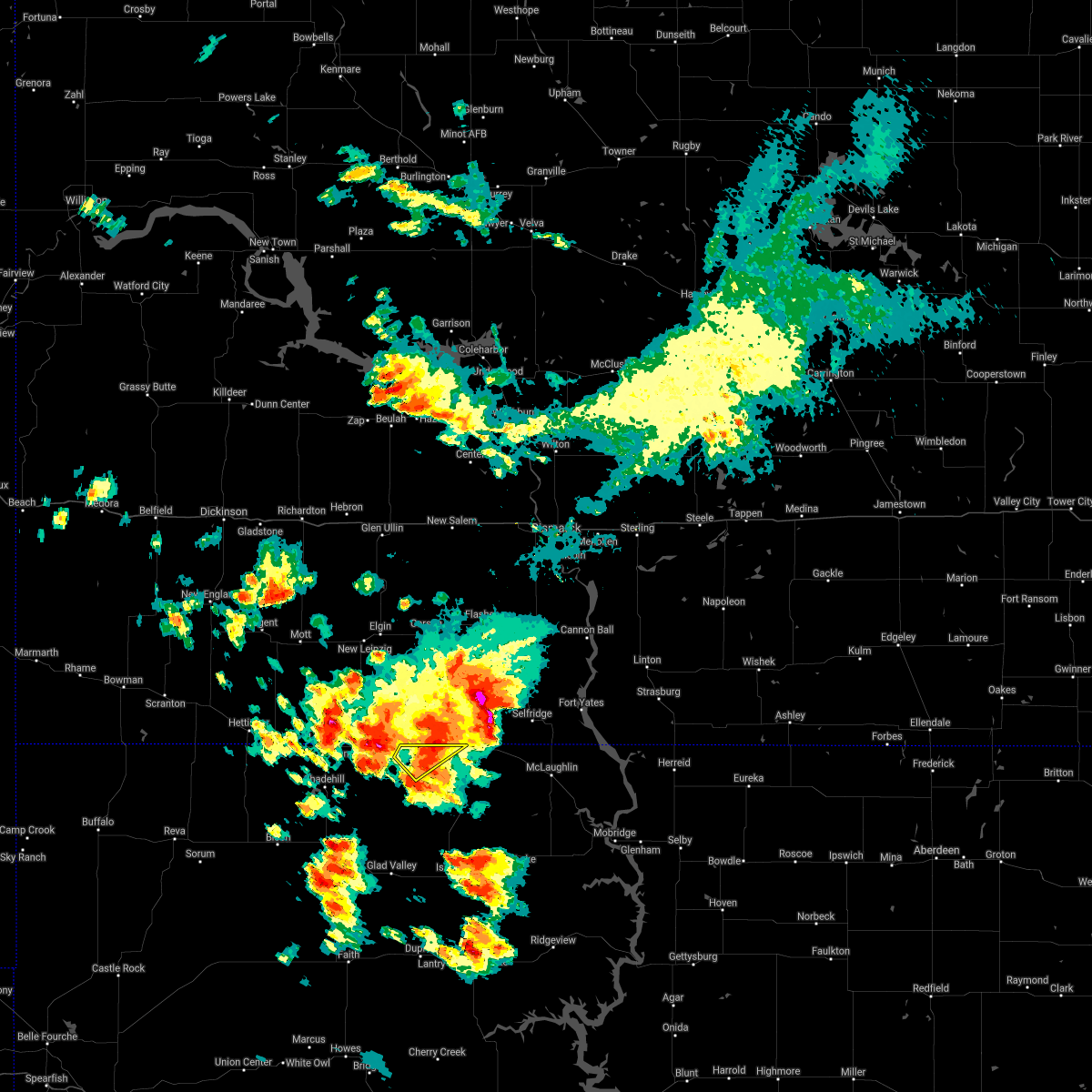 Interactive Hail Maps Hail Map for McIntosh, SD