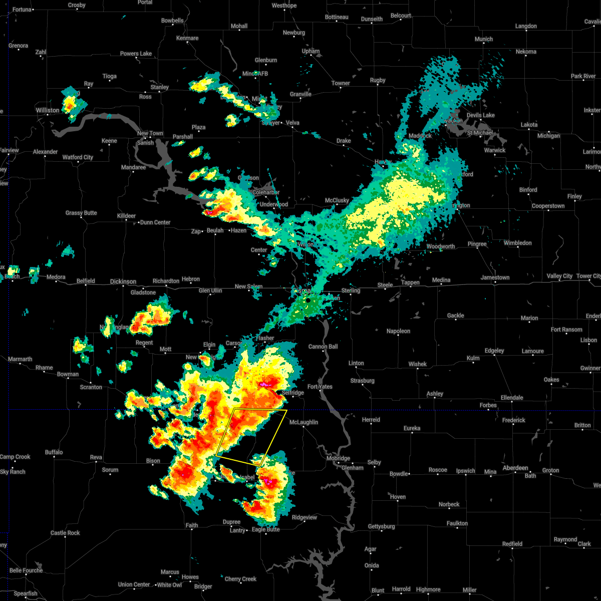 Interactive Hail Maps Hail Map for McIntosh, SD