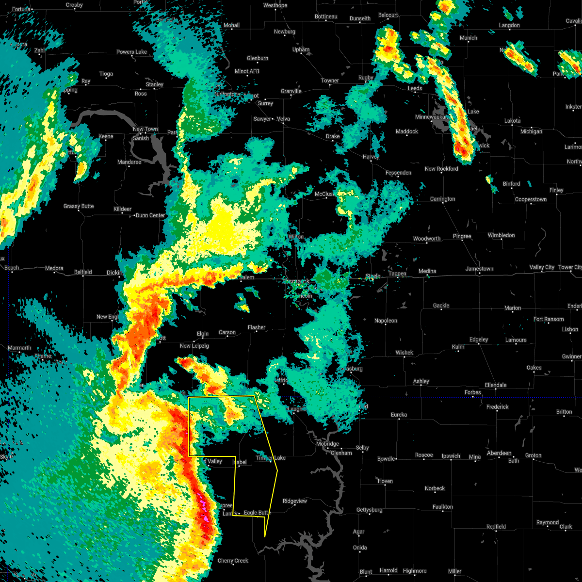 Interactive Hail Maps Hail Map for McIntosh, SD