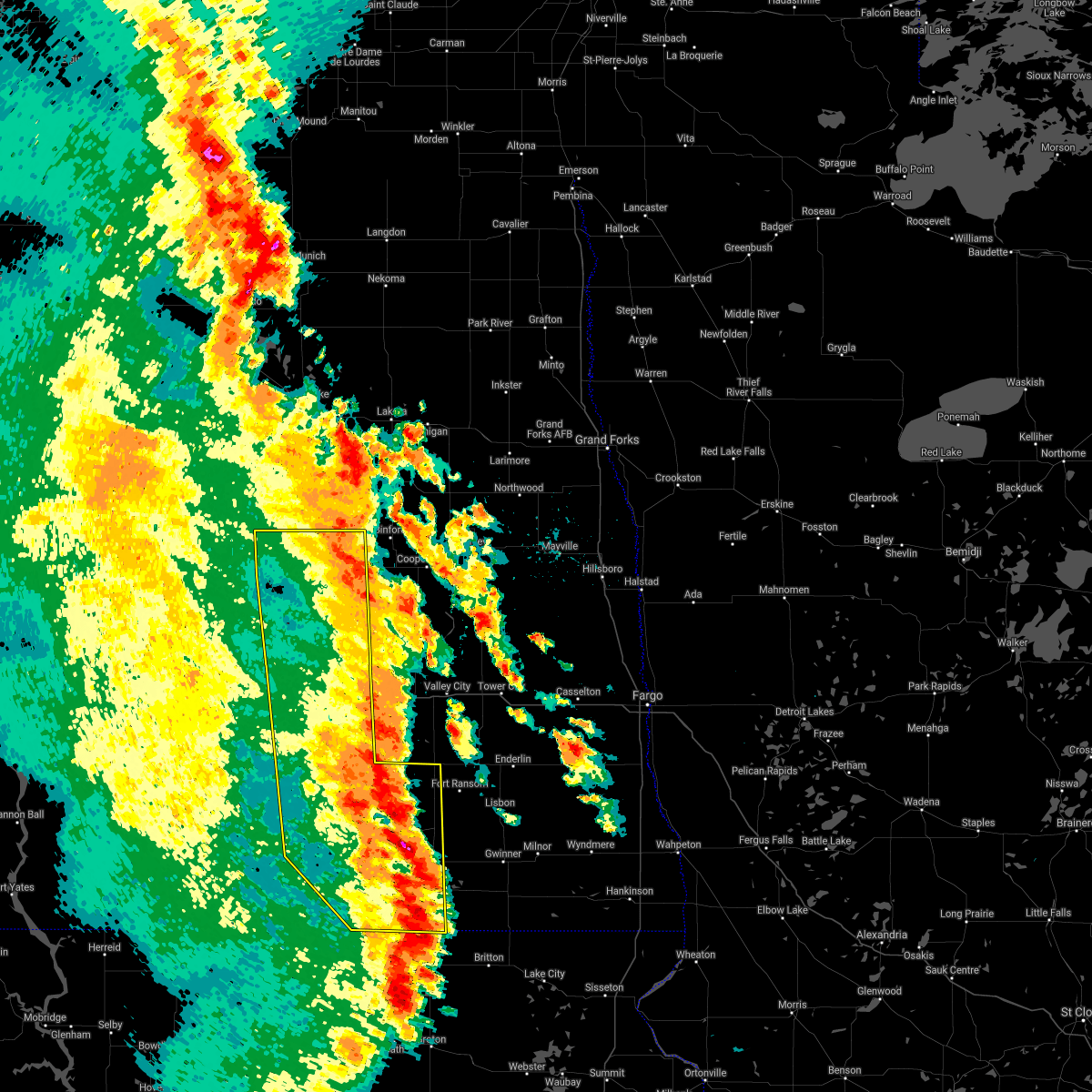 Interactive Hail Maps Hail Map for Kulm, ND
