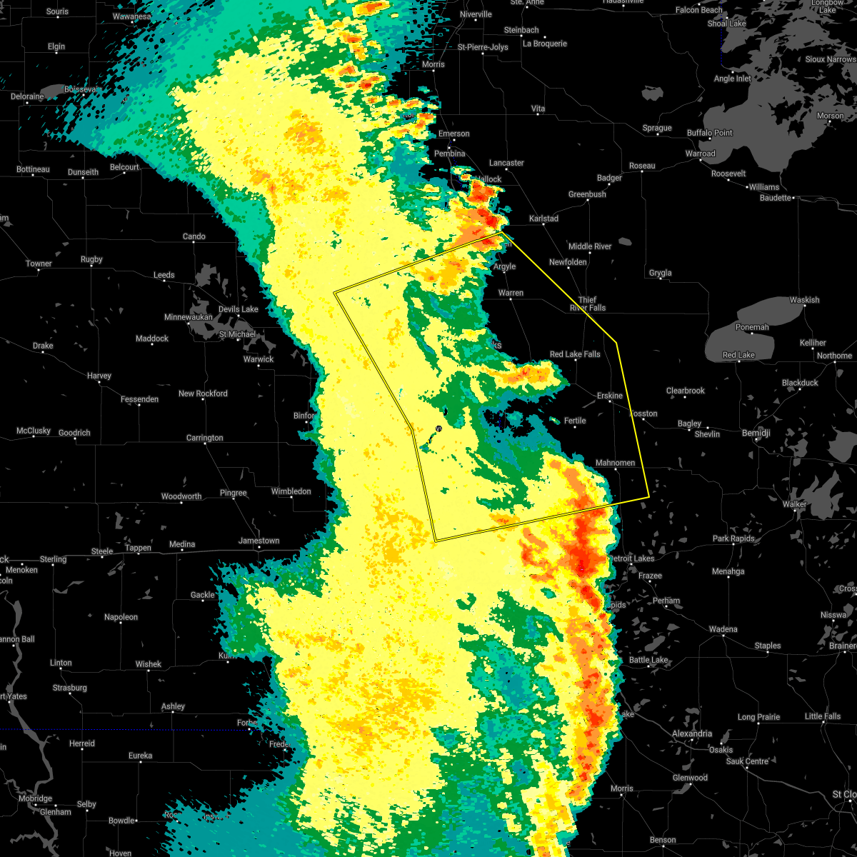 Interactive Hail Maps Hail Map for Thief River Falls, MN