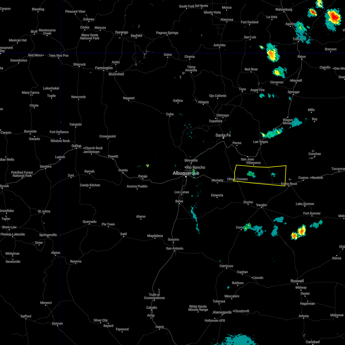 Interactive Hail Maps Hail Map for Anton Chico, NM