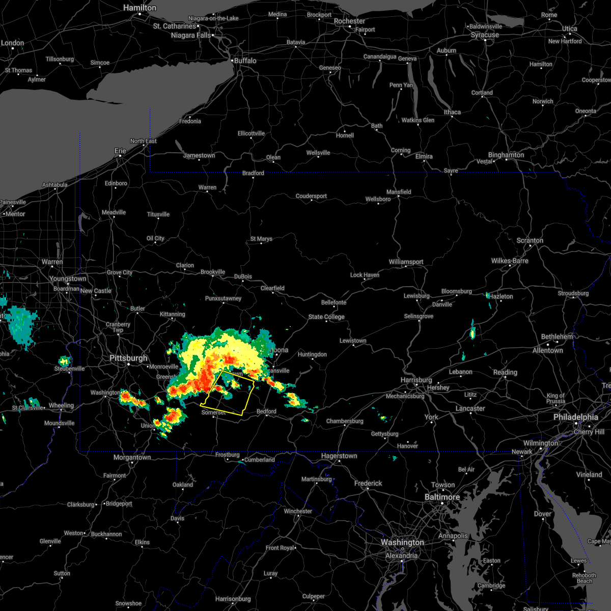 Interactive Hail Maps Hail Map for Stoystown, PA