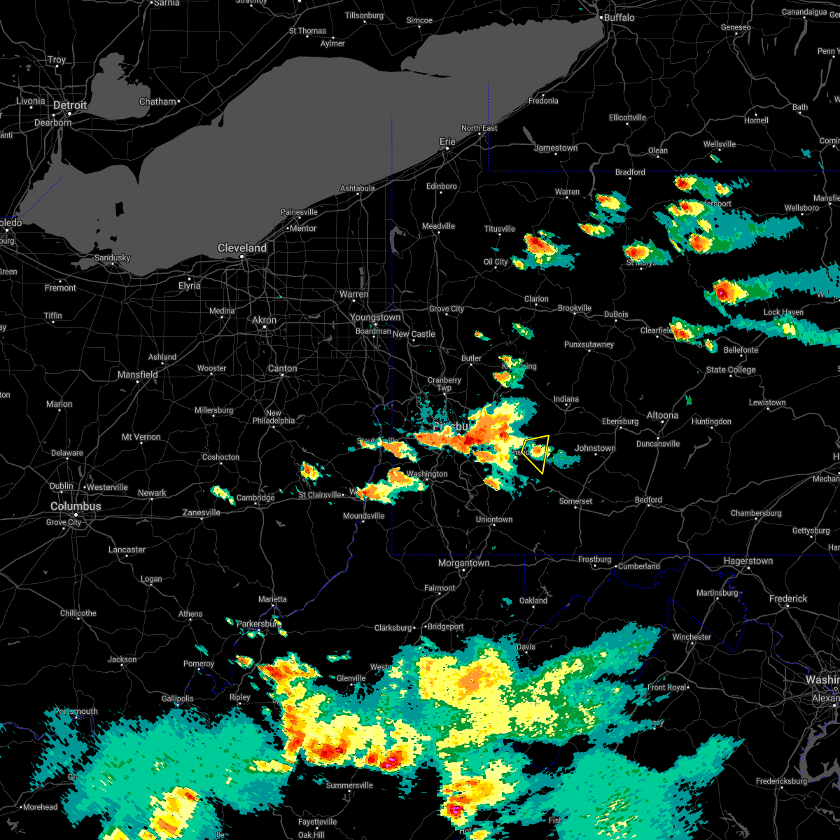 Interactive Hail Maps Hail Map for Lawson Heights, PA