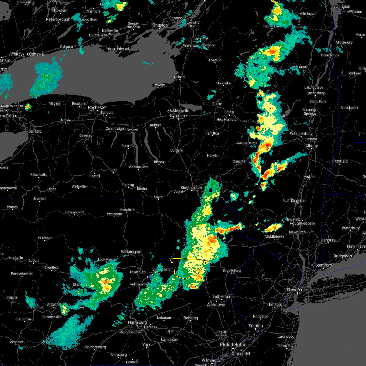 Interactive Hail Maps Hail Map for Freeland, PA