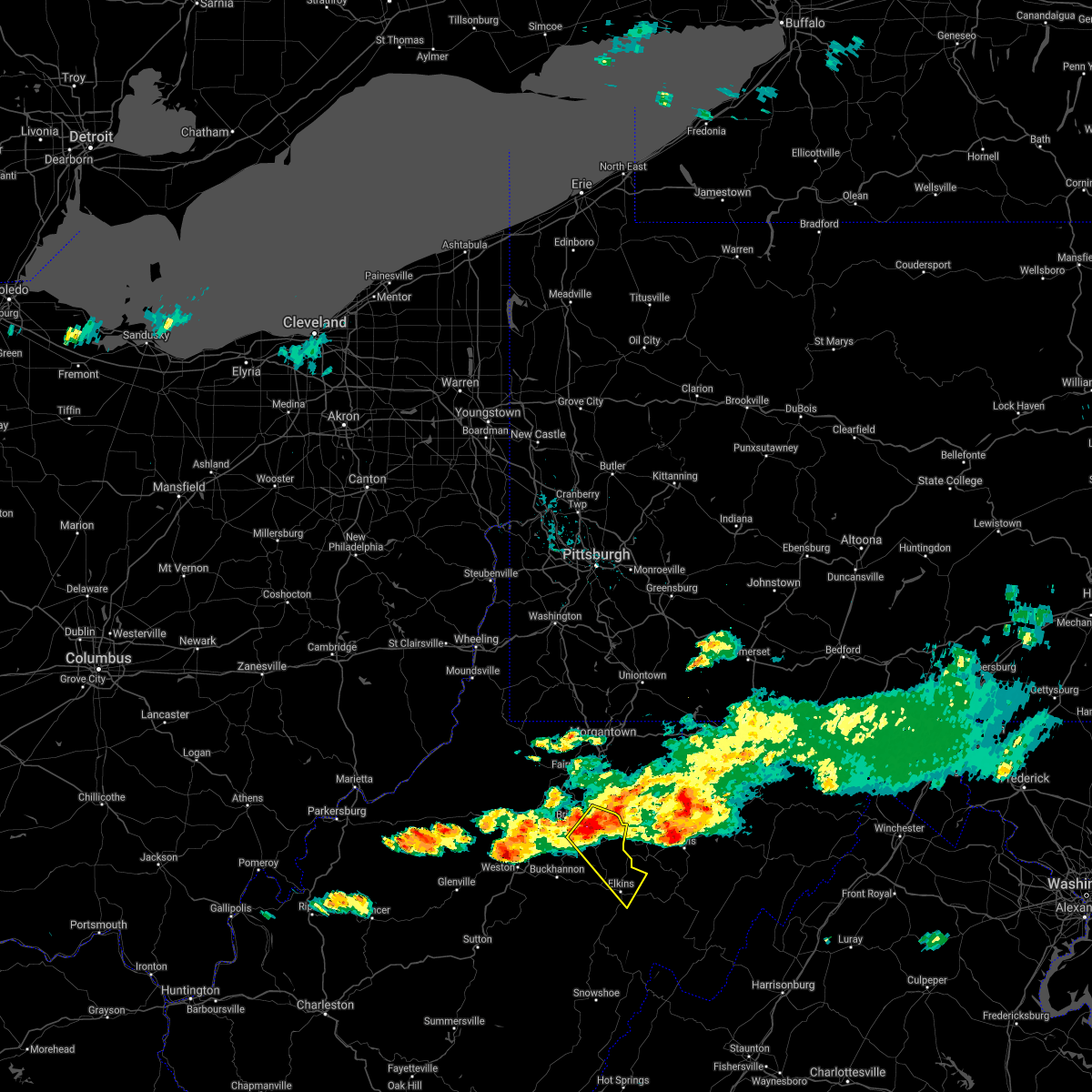 Interactive Hail Maps Hail Map for Belington, WV
