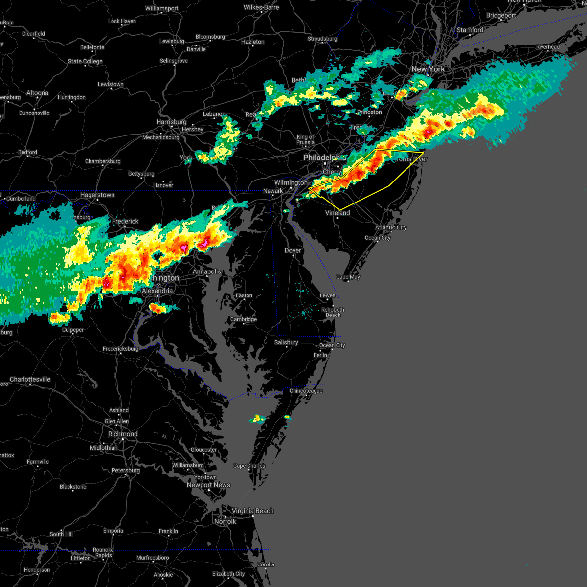 Interactive Hail Maps Hail Map for Collings Lakes, NJ