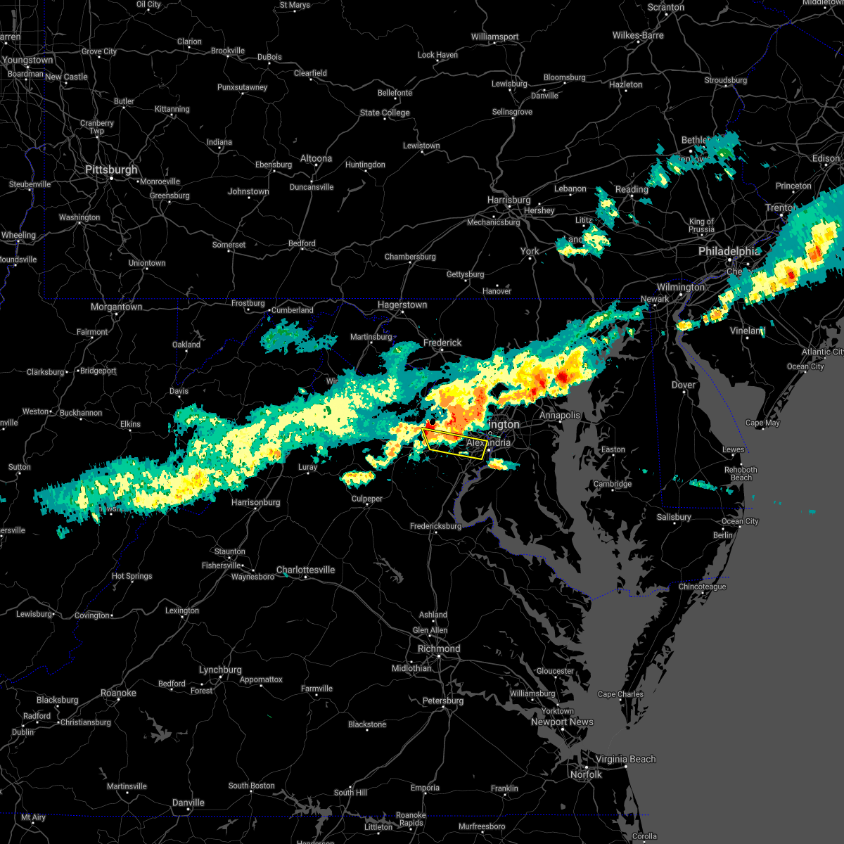 Interactive Hail Maps Hail Map for Fairfax, VA