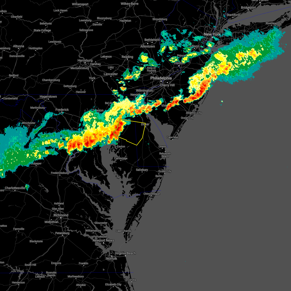 Interactive Hail Maps Hail Map for Worton, MD