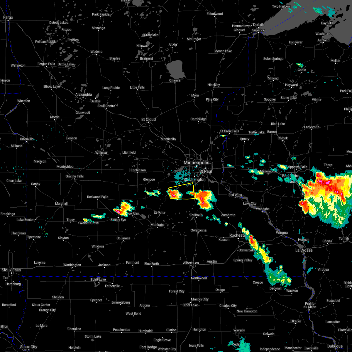Interactive Hail Maps Hail Map for Lakeville, MN