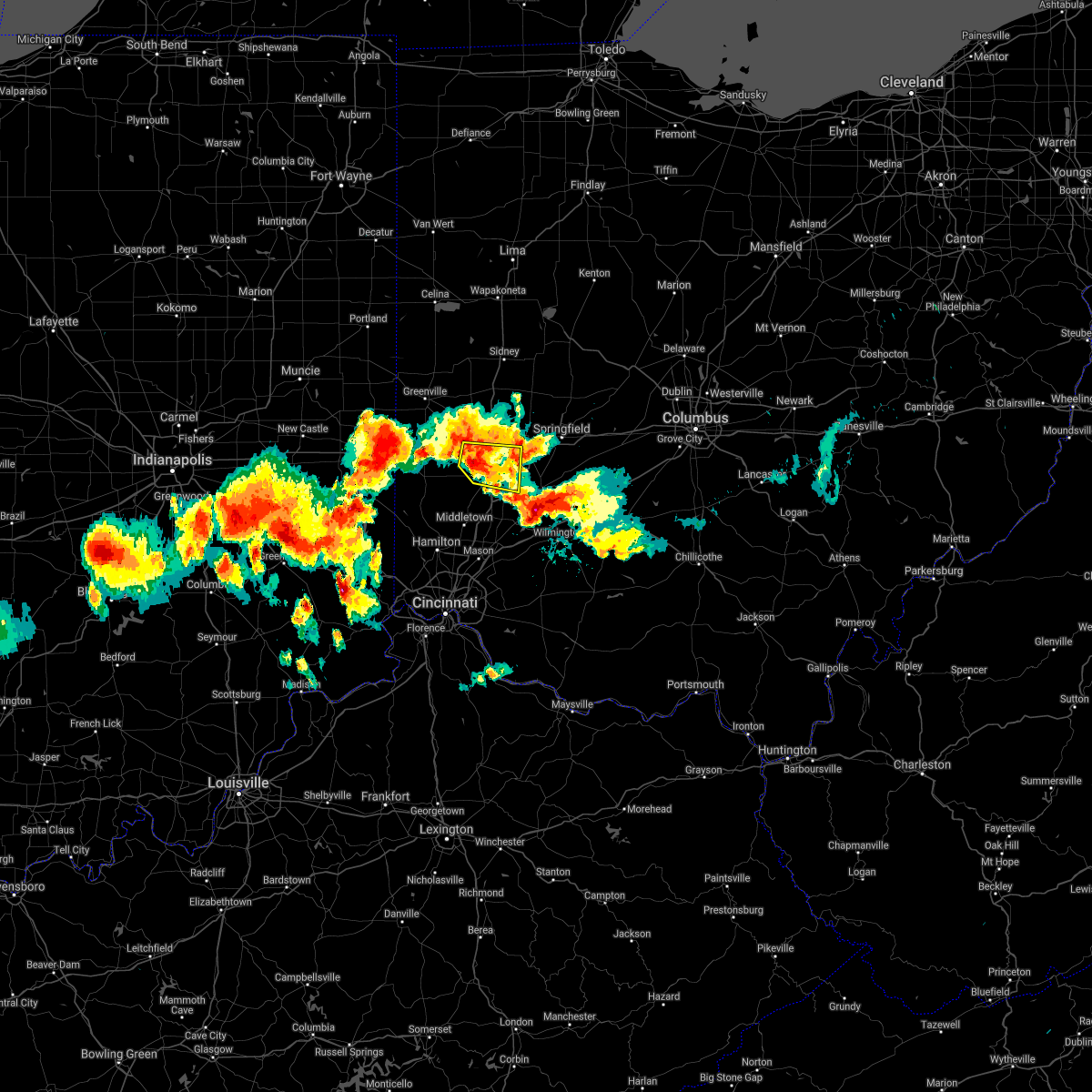 Interactive Hail Maps Hail Map for Englewood, OH
