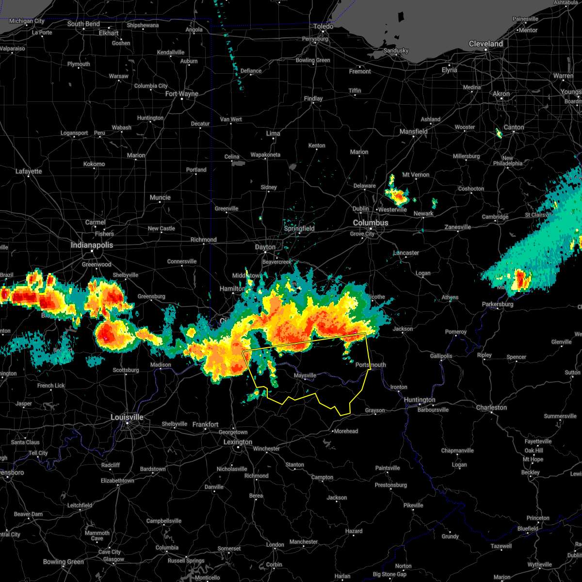 Interactive Hail Maps Hail Map for Falmouth, KY
