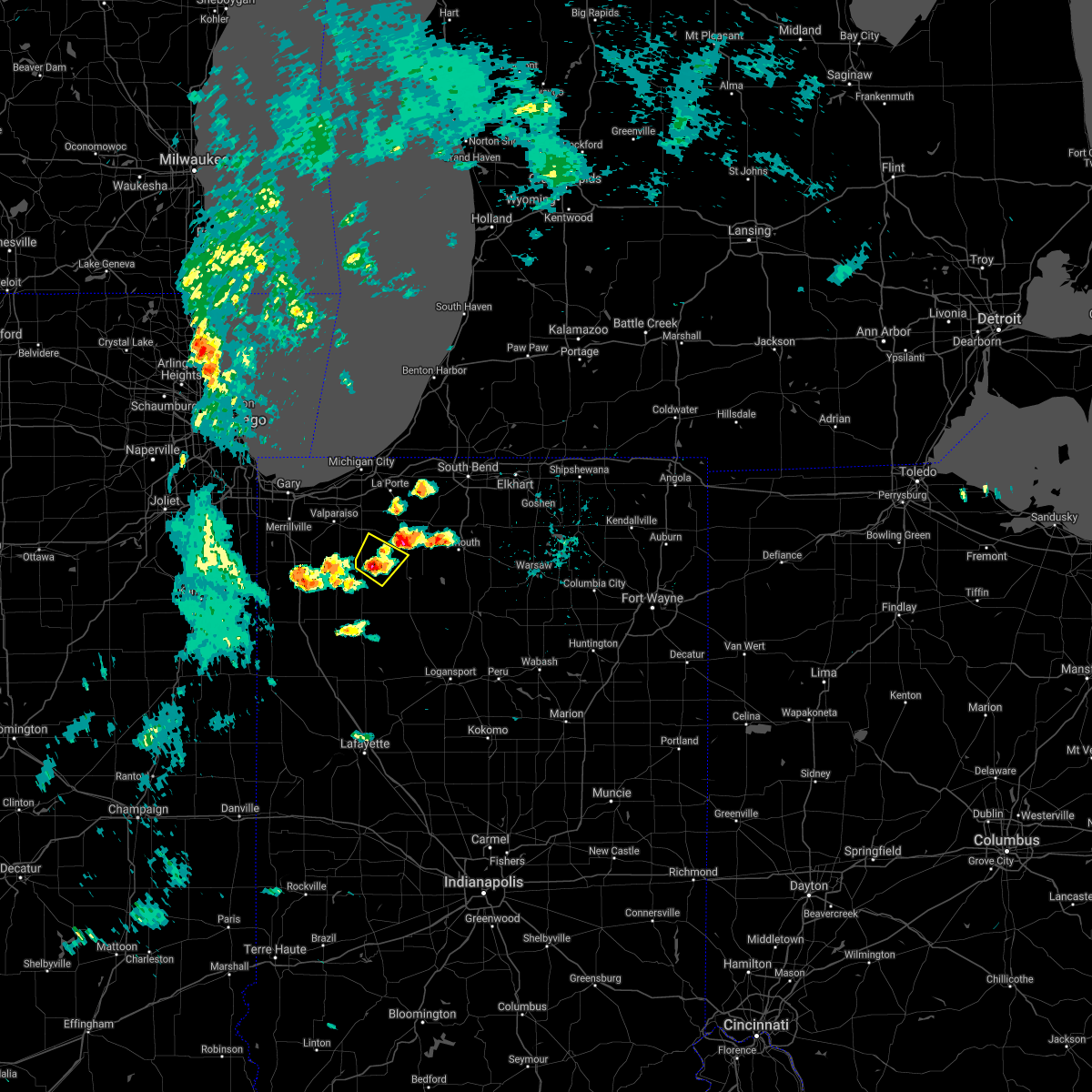 Interactive Hail Maps Hail Map for La Crosse, IN
