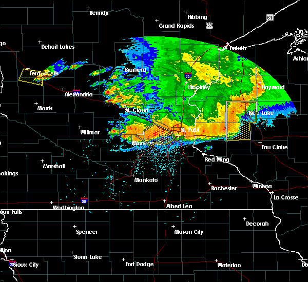 Interactive Hail Maps Hail Map for Roseville, MN