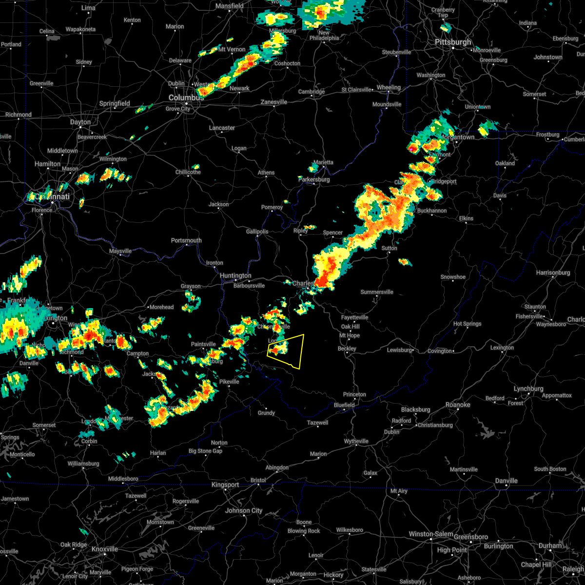 Interactive Hail Maps Hail Map for Holden, WV