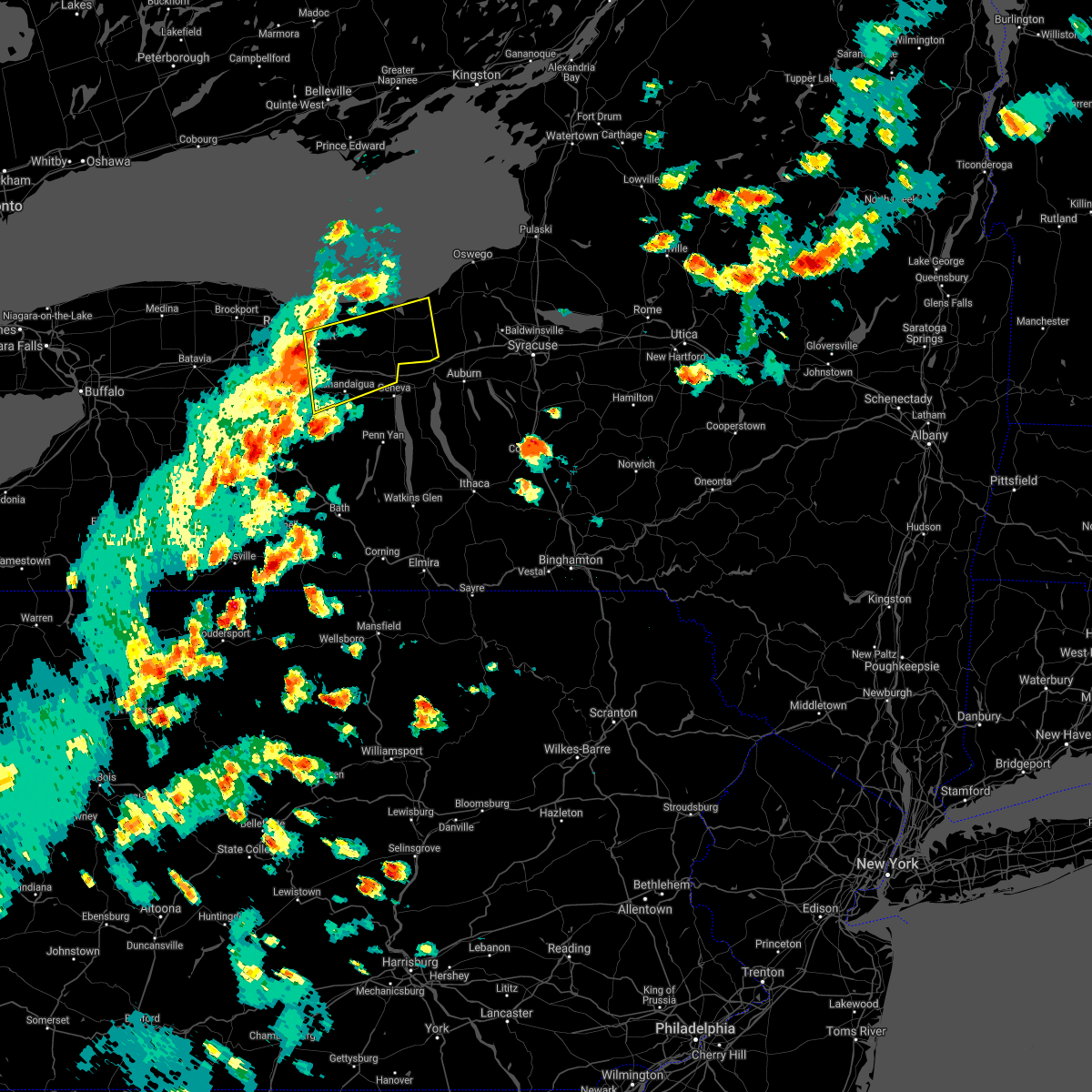 Interactive Hail Maps Hail Map for Clyde, NY