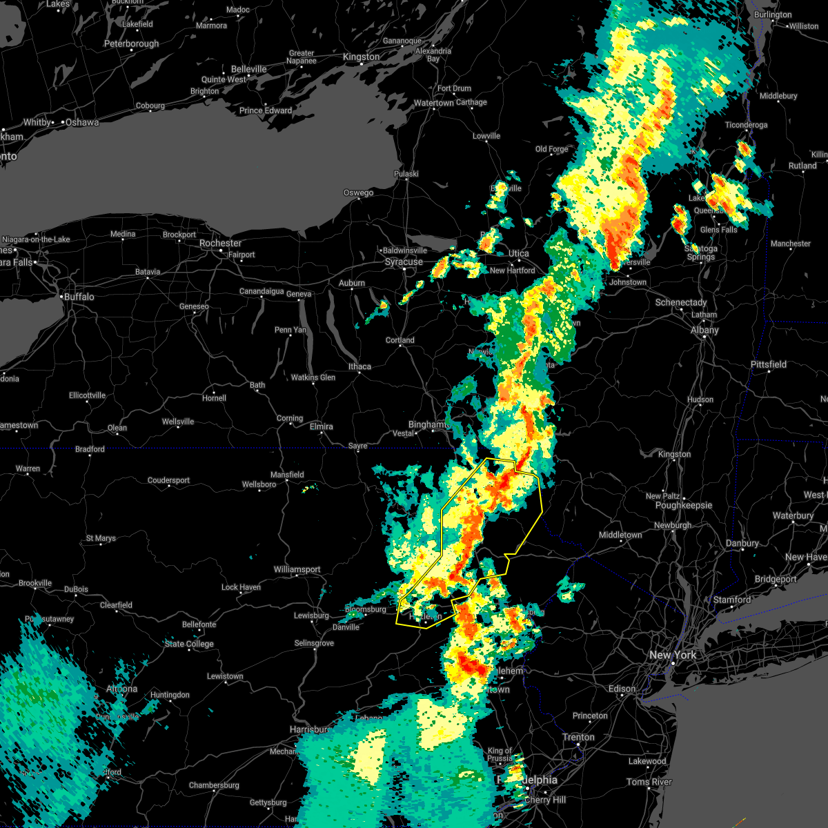 Interactive Hail Maps Hail Map for Moscow, PA