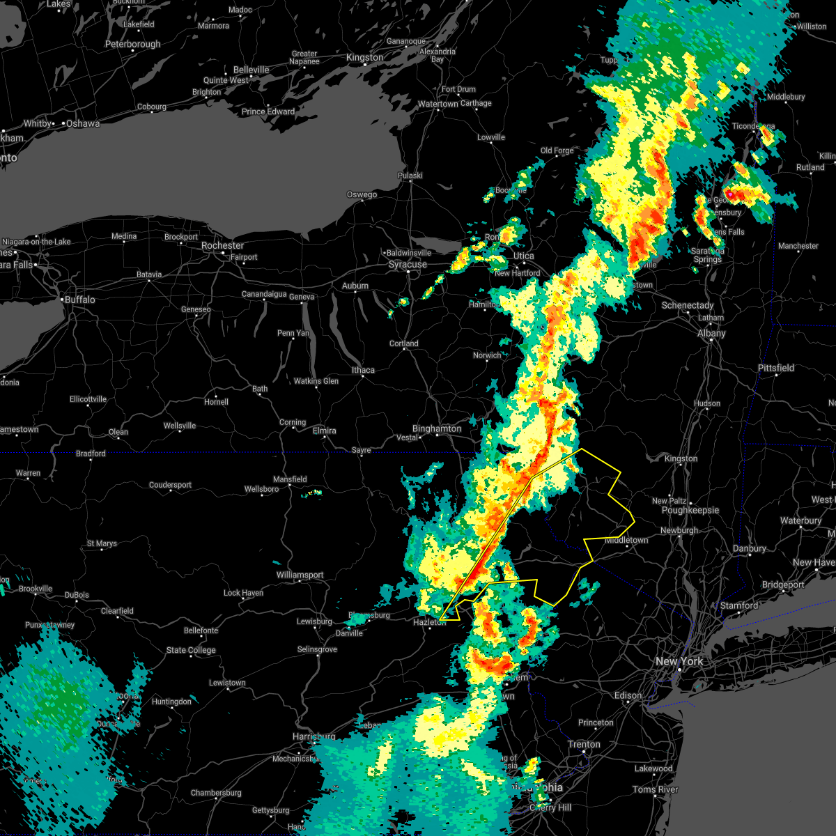Interactive Hail Maps Hail Map for Walker Valley, NY