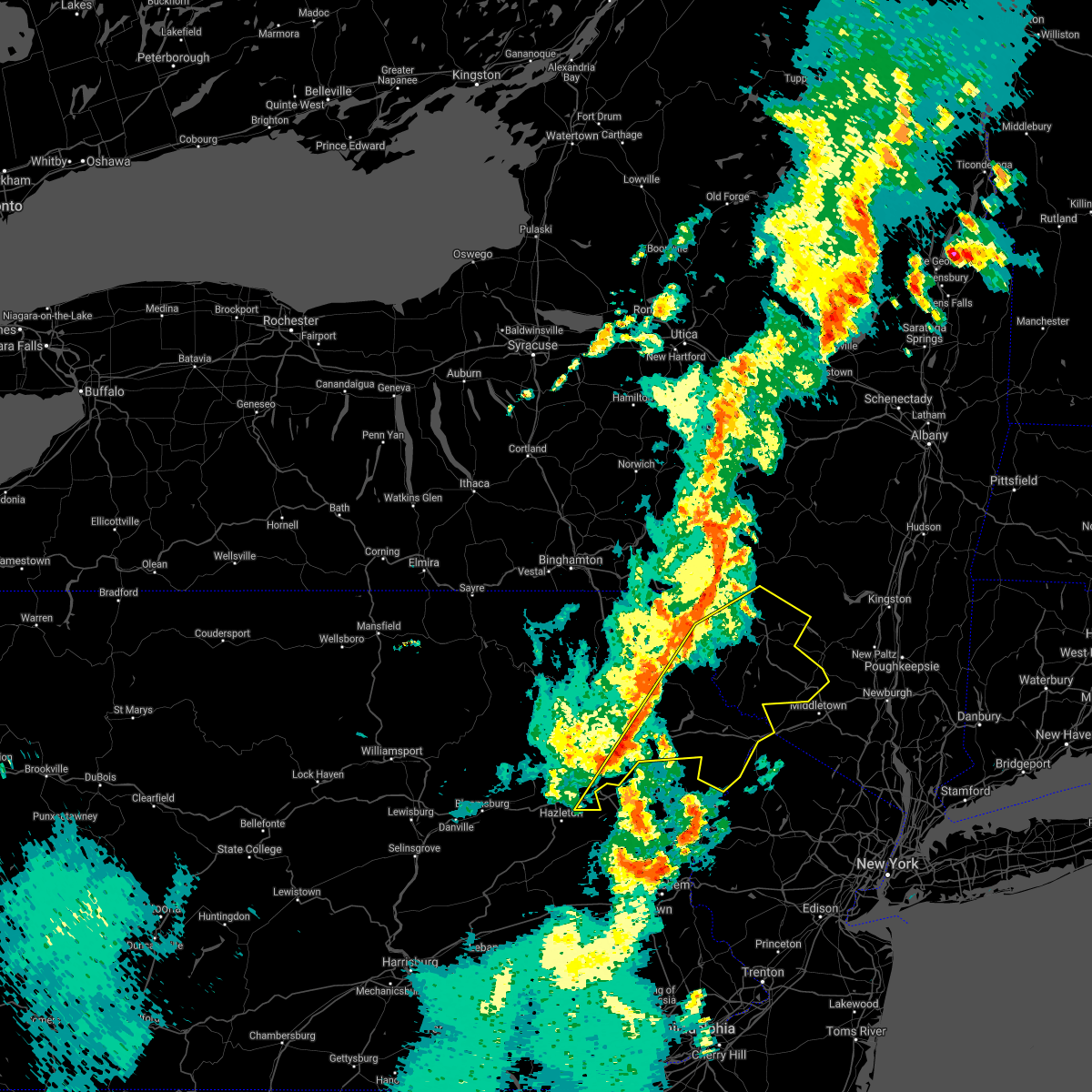 Interactive Hail Maps Hail Map for Walker Valley, NY