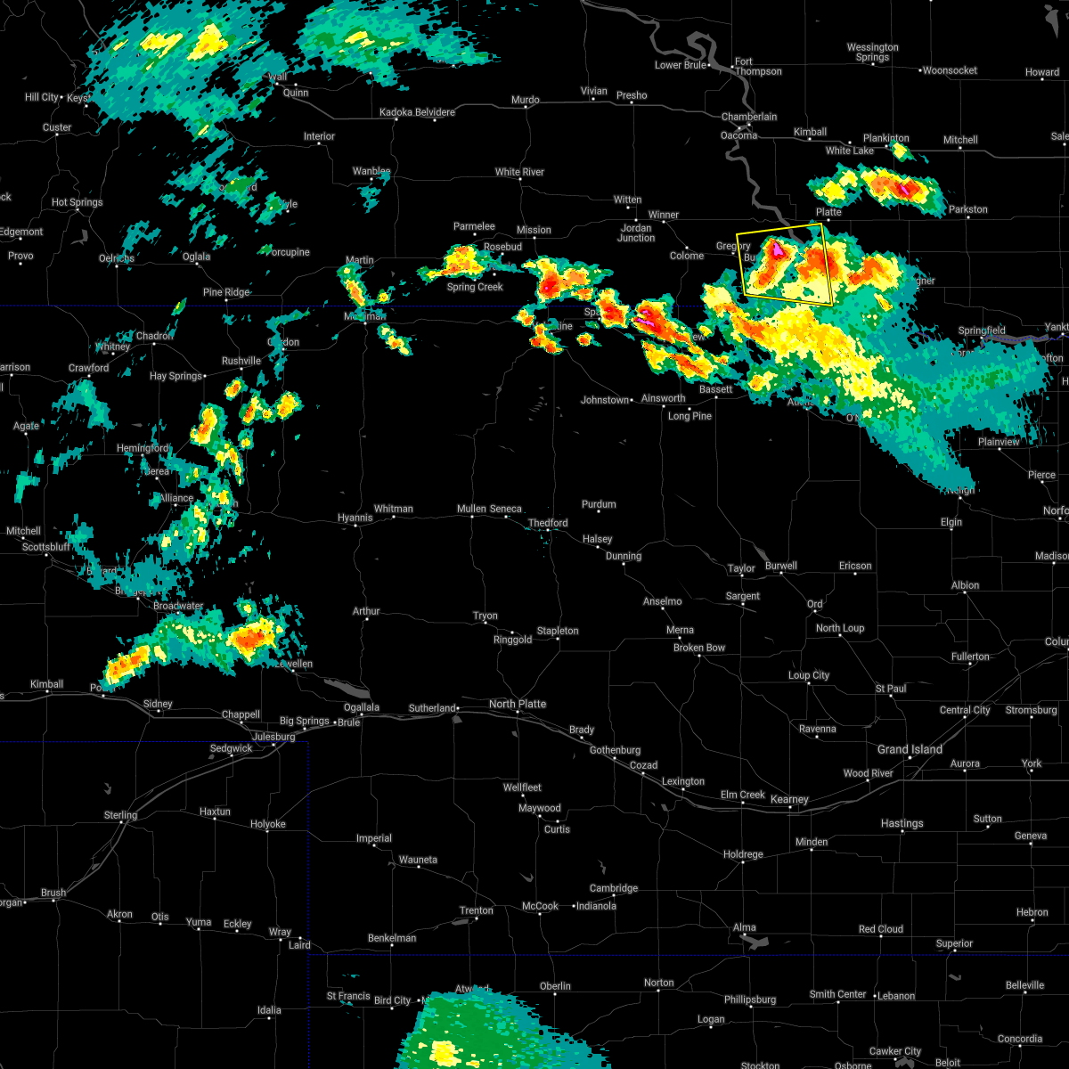 Interactive Hail Maps Hail Map for Fairfax, SD