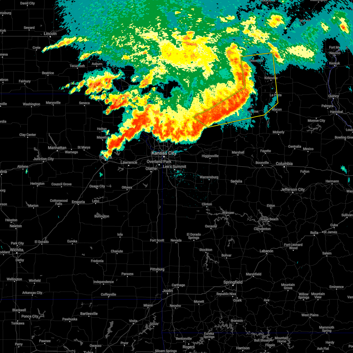 Interactive Hail Maps Hail Map for Braymer, MO