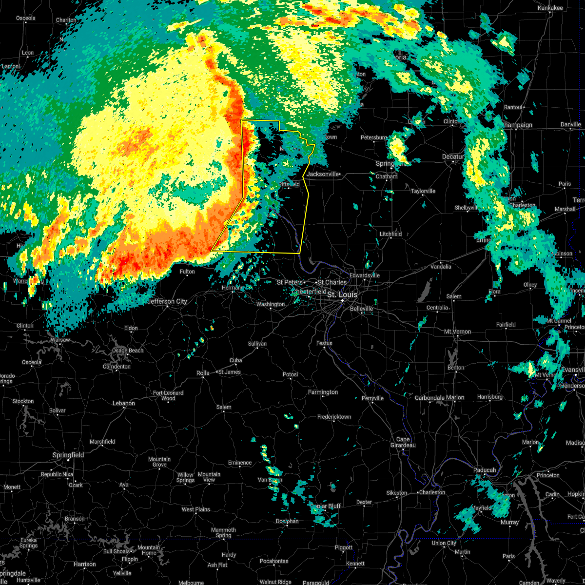 Hail Map for Silex, MO Interactive Hail Maps