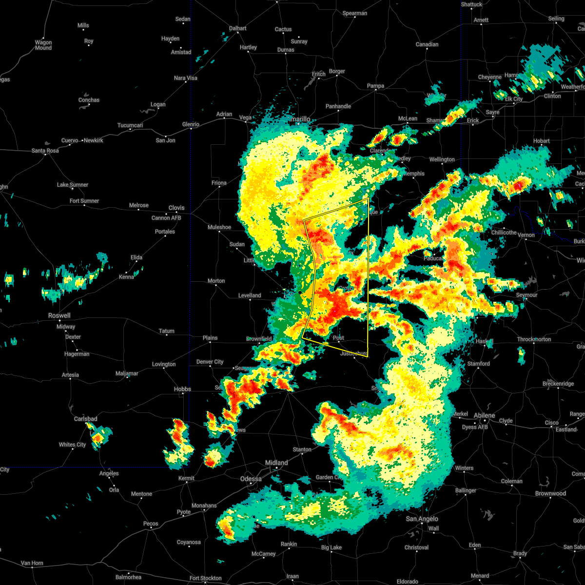 Hail Map for Slaton, TX Interactive Hail Maps