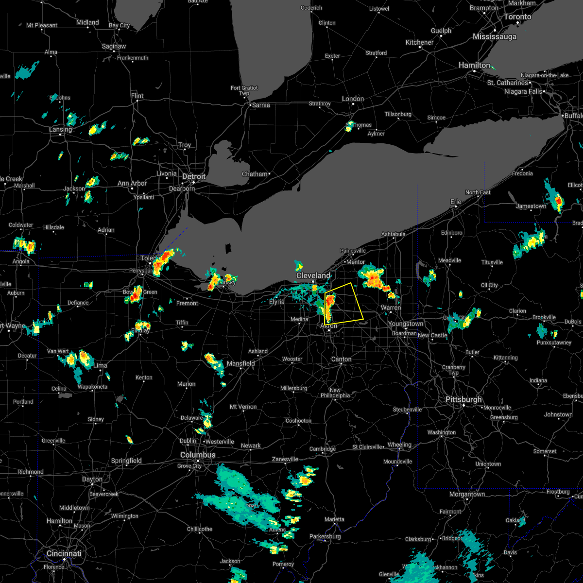 Interactive Hail Maps Hail Map for Mantua, OH
