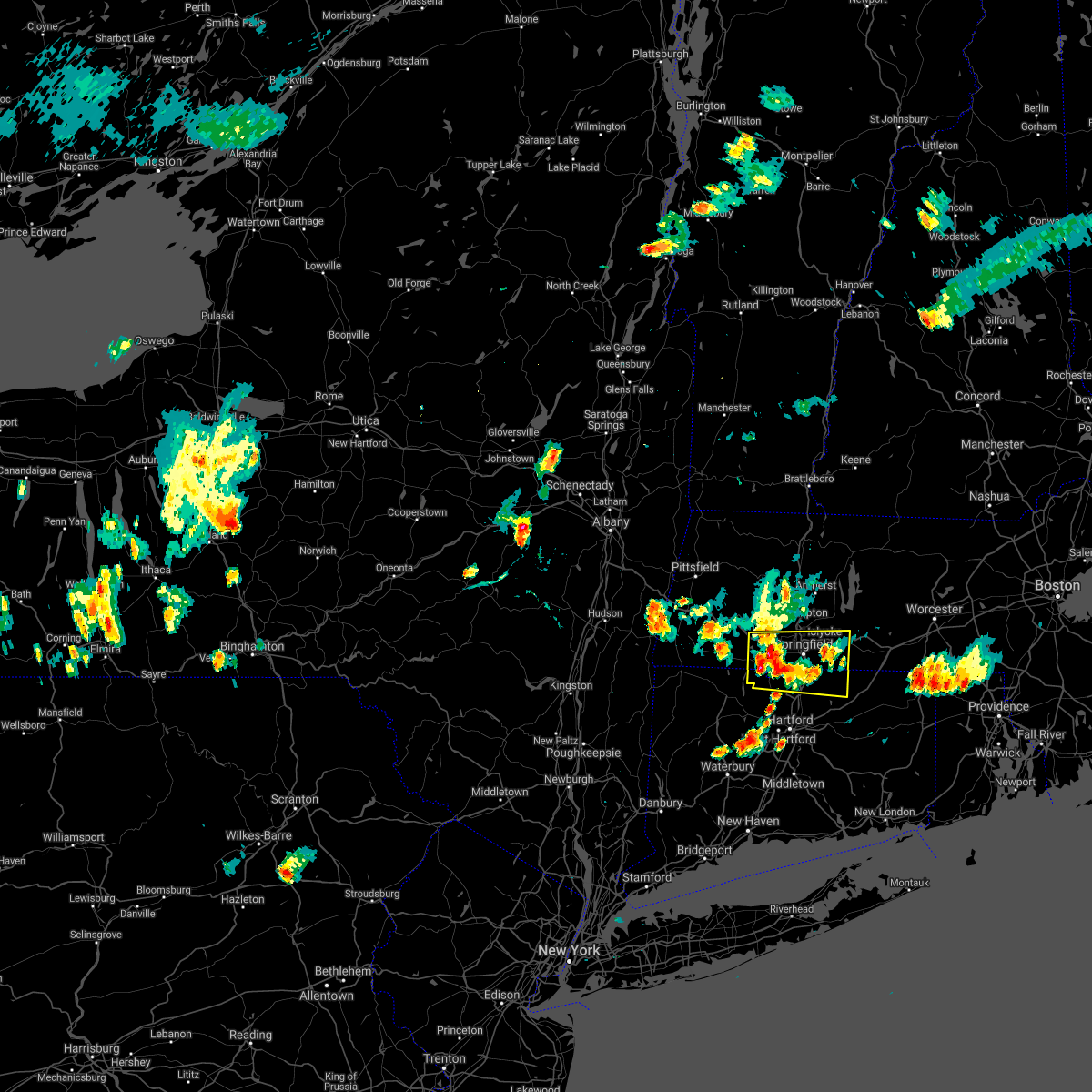 Interactive Hail Maps Hail Map for Blandford, MA