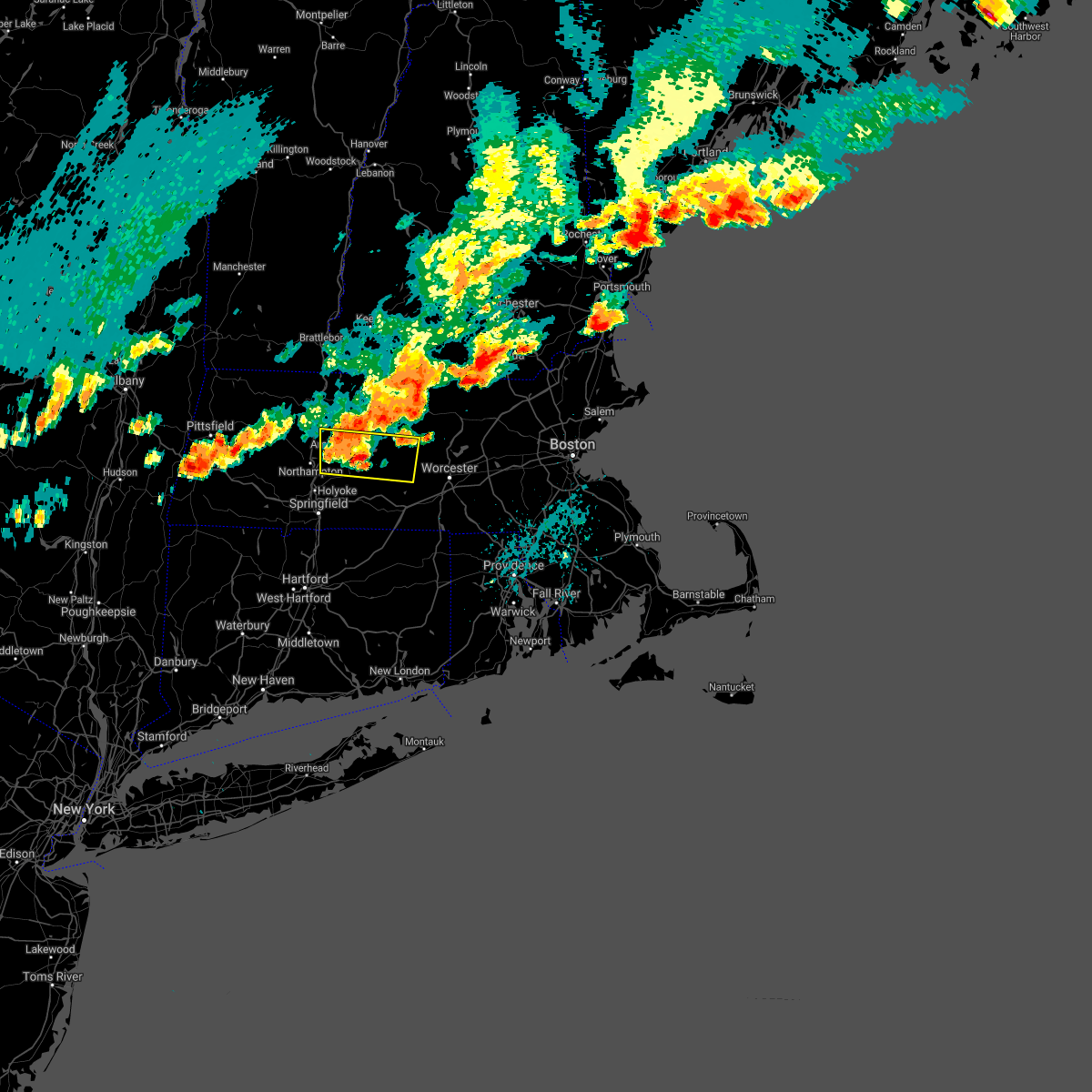Interactive Hail Maps Hail Map for Granby, MA