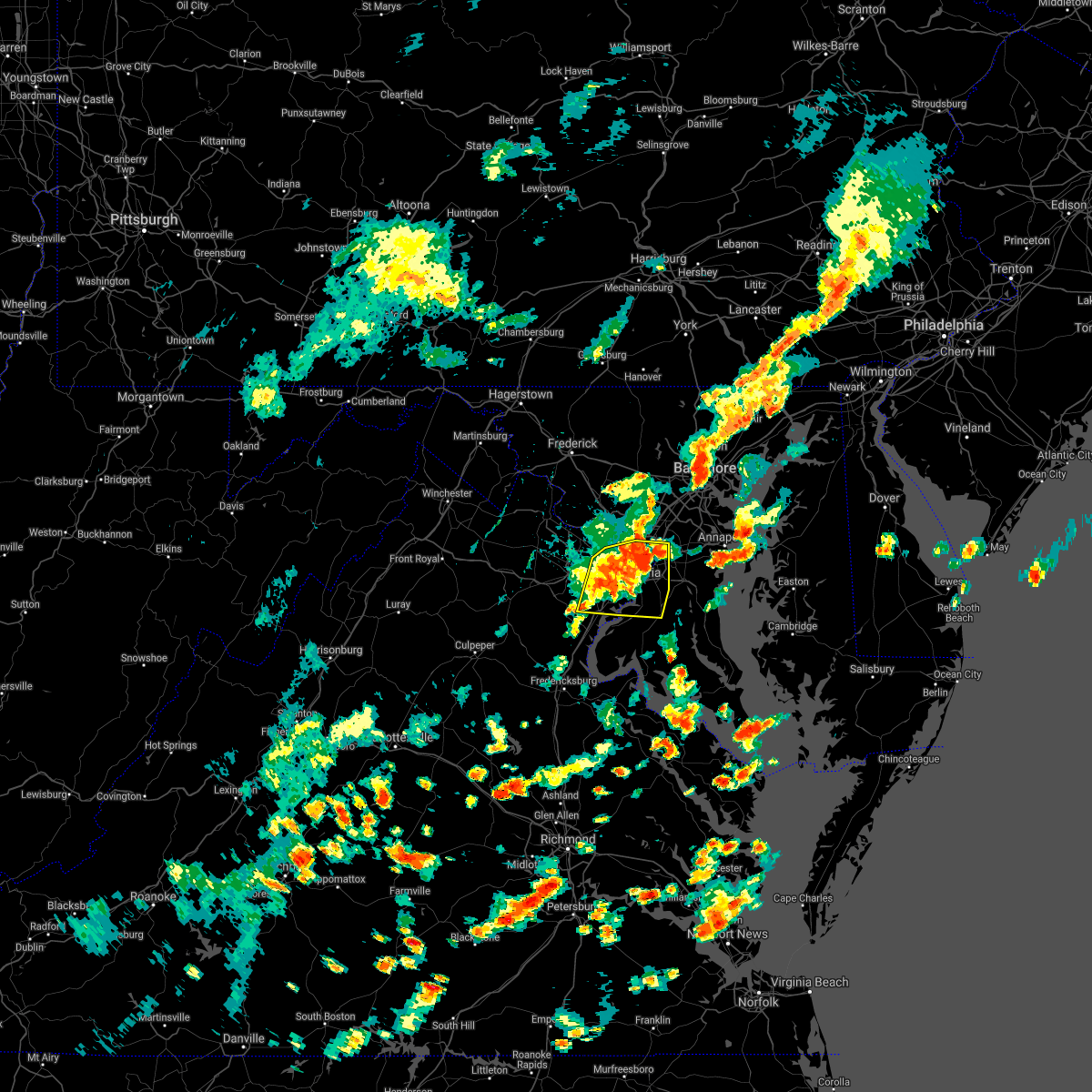 Interactive Hail Maps Hail Map for Fairfax, VA
