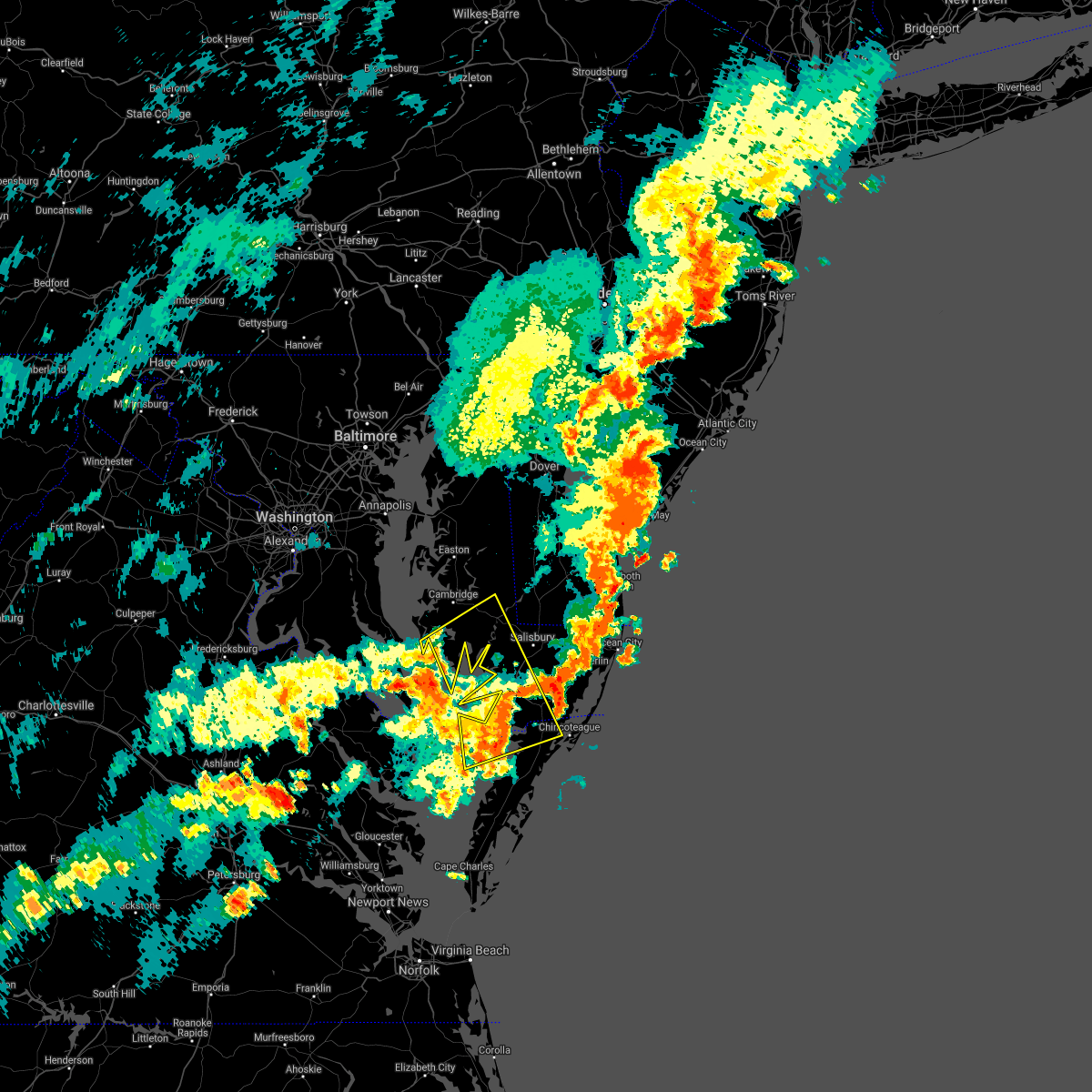 Interactive Hail Maps Hail Map for Princess Anne, MD
