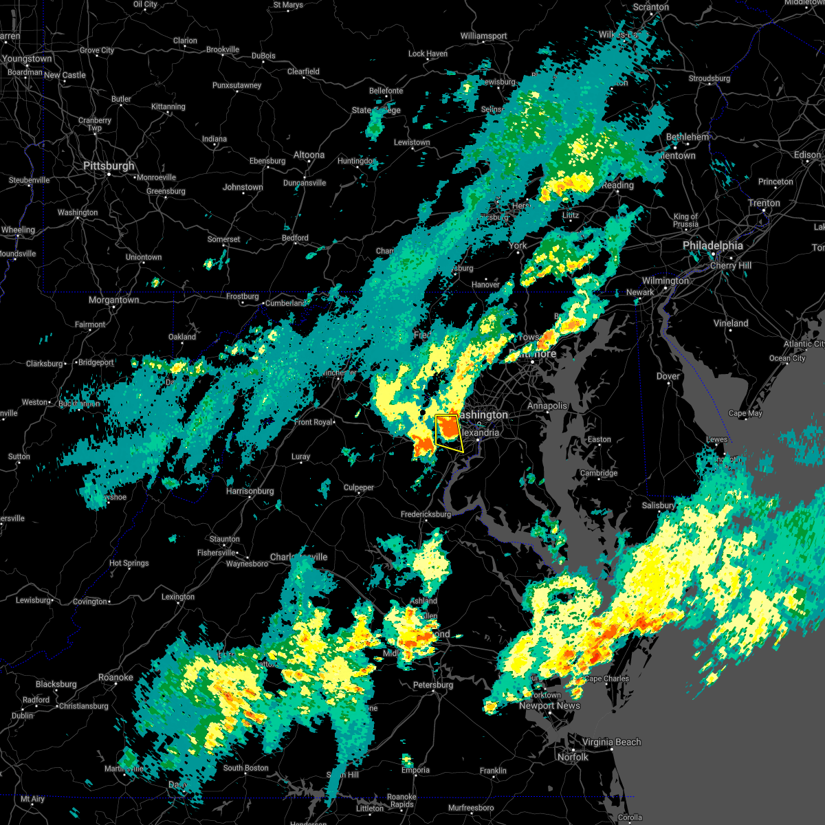 Interactive Hail Maps Hail Map for Fairfax, VA