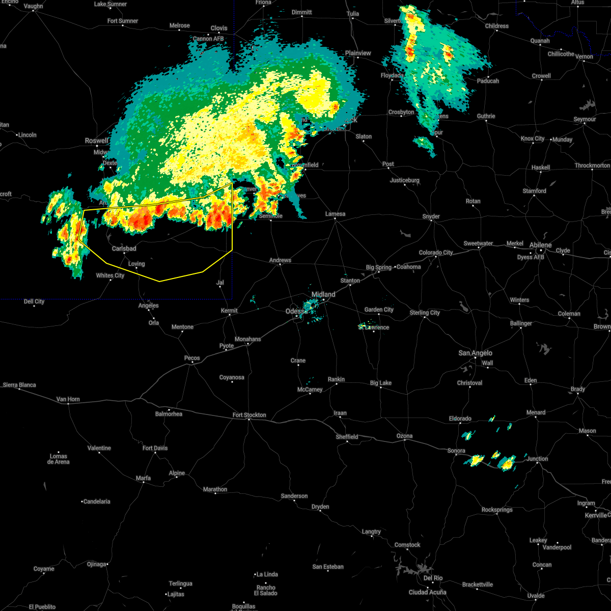 Interactive Hail Maps Hail Map for Artesia, NM