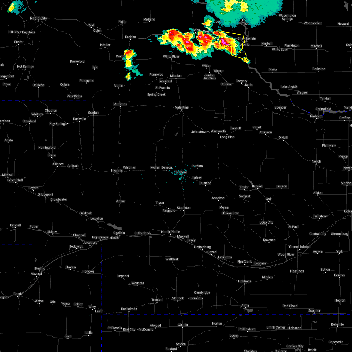 Interactive Hail Maps Hail Map for Reliance, SD