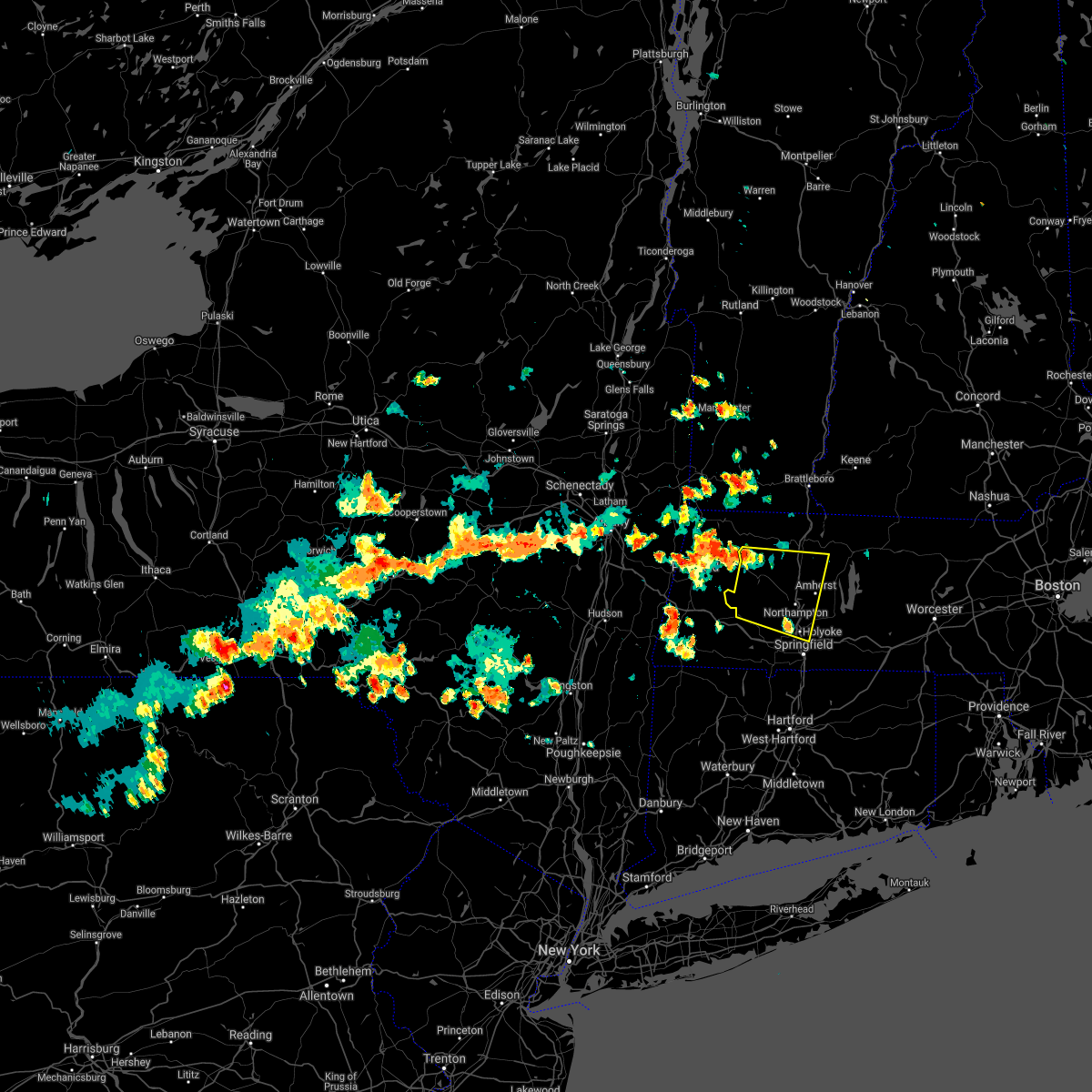 Interactive Hail Maps Hail Map for Granby, MA