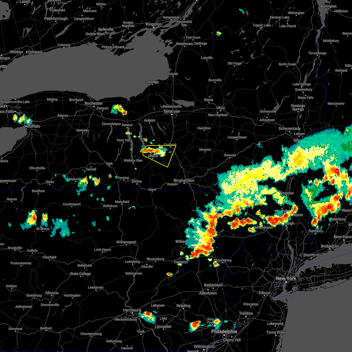 Interactive Hail Maps Hail Map for McGraw, NY