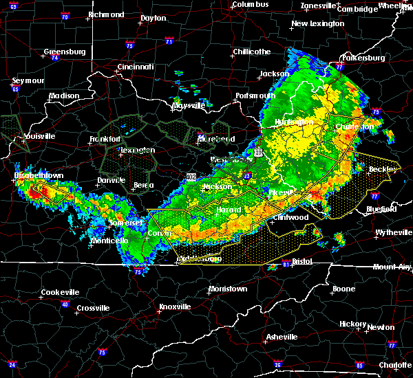 Interactive Hail Maps Hail Map for Cumberland, KY