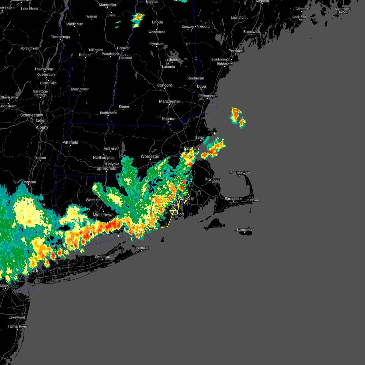 Interactive Hail Maps Hail Map for Pawcatuck, CT