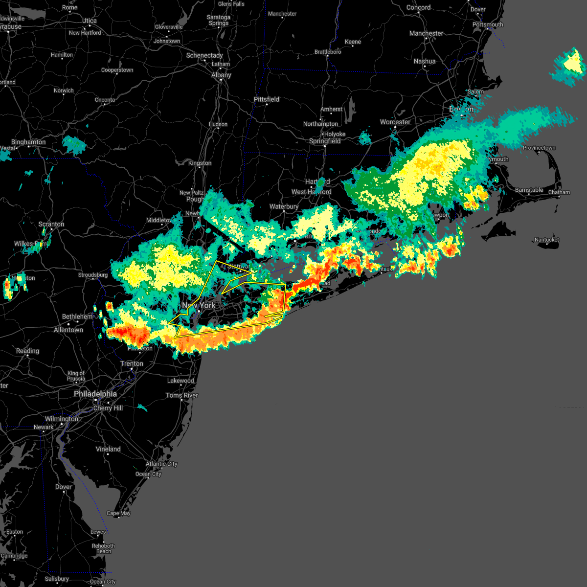 Interactive Hail Maps Hail Map for New York, NY