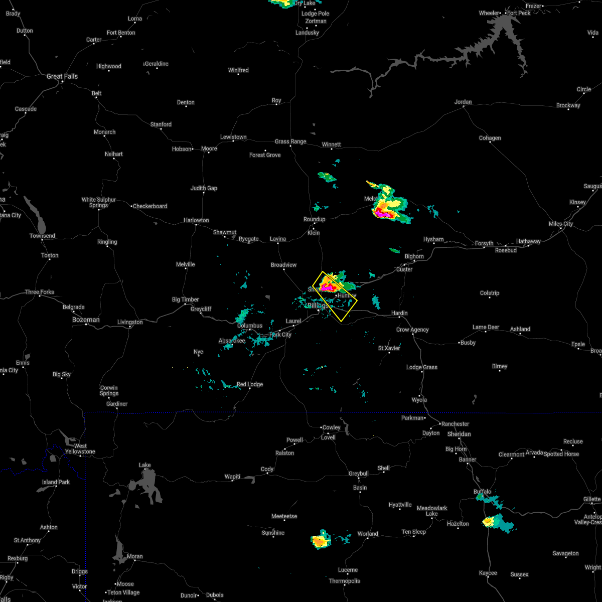 Interactive Hail Maps Hail Map for Shepherd, MT