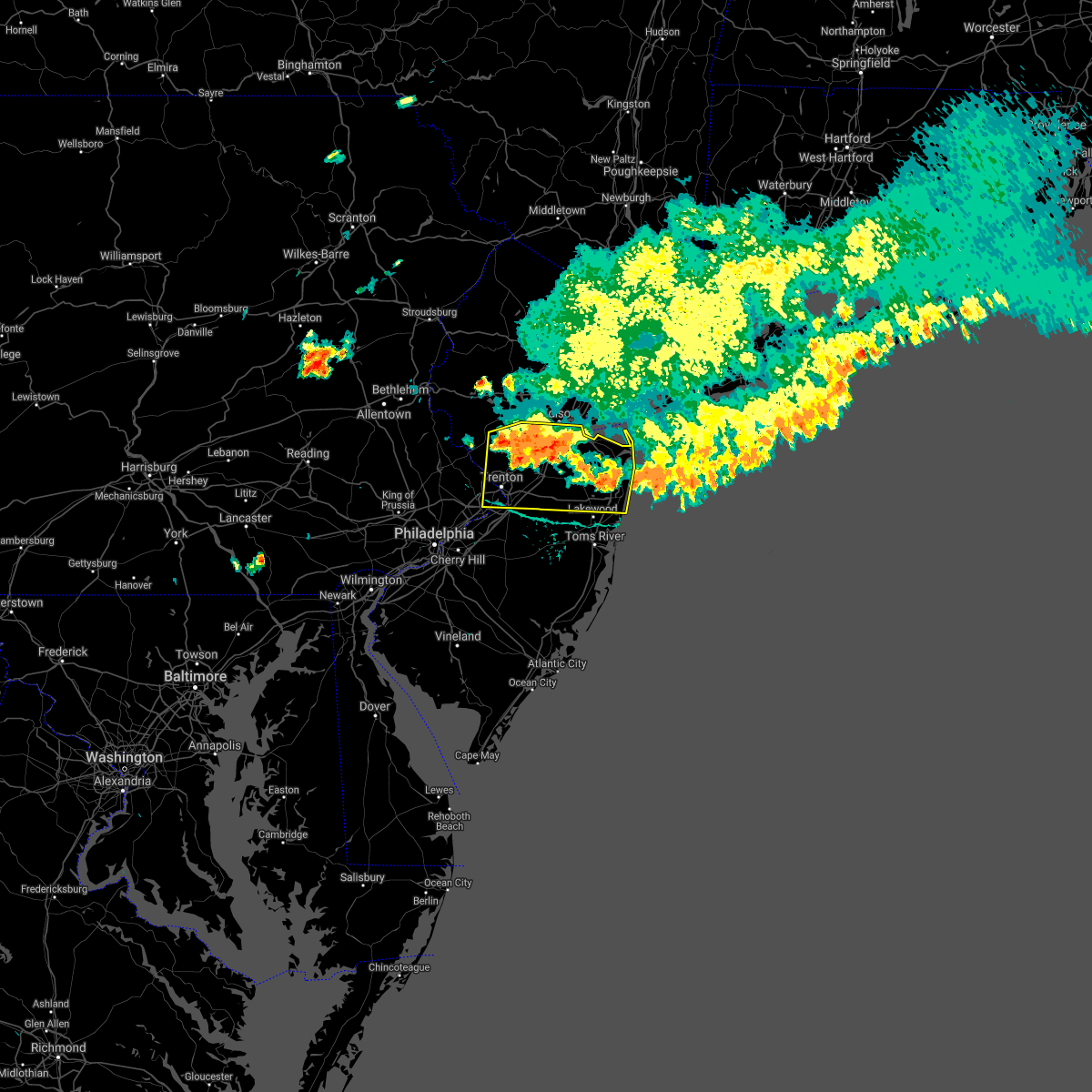 Interactive Hail Maps Hail Map for Little Silver, NJ