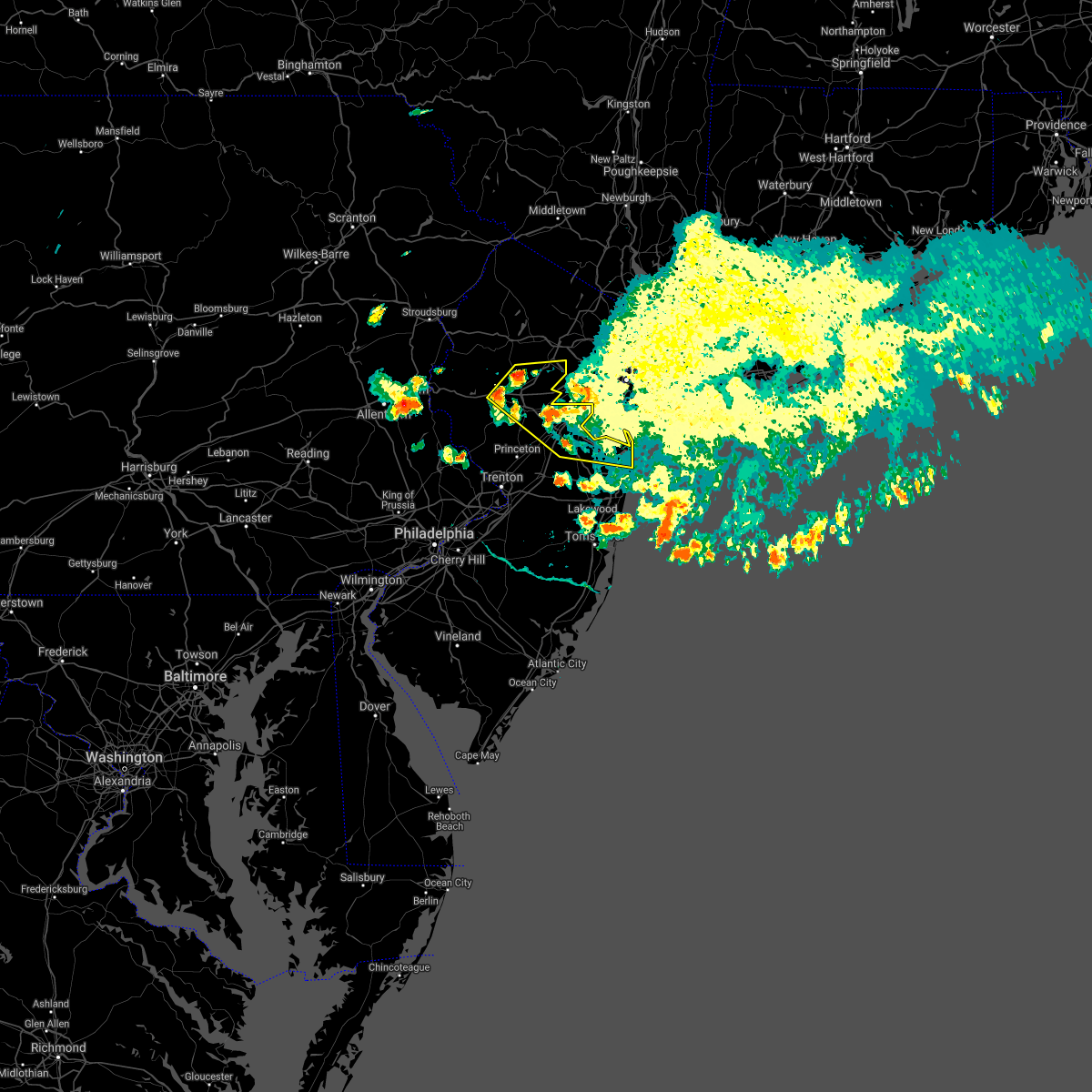 Interactive Hail Maps Hail Map for New York, NY