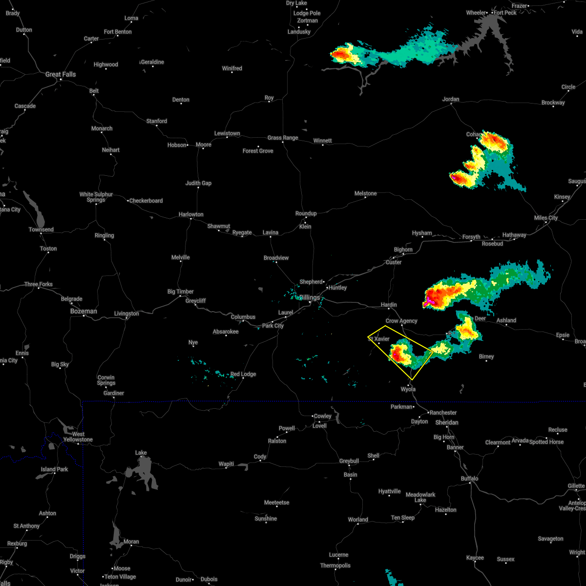 Interactive Hail Maps Hail Map for Lodge Grass, MT