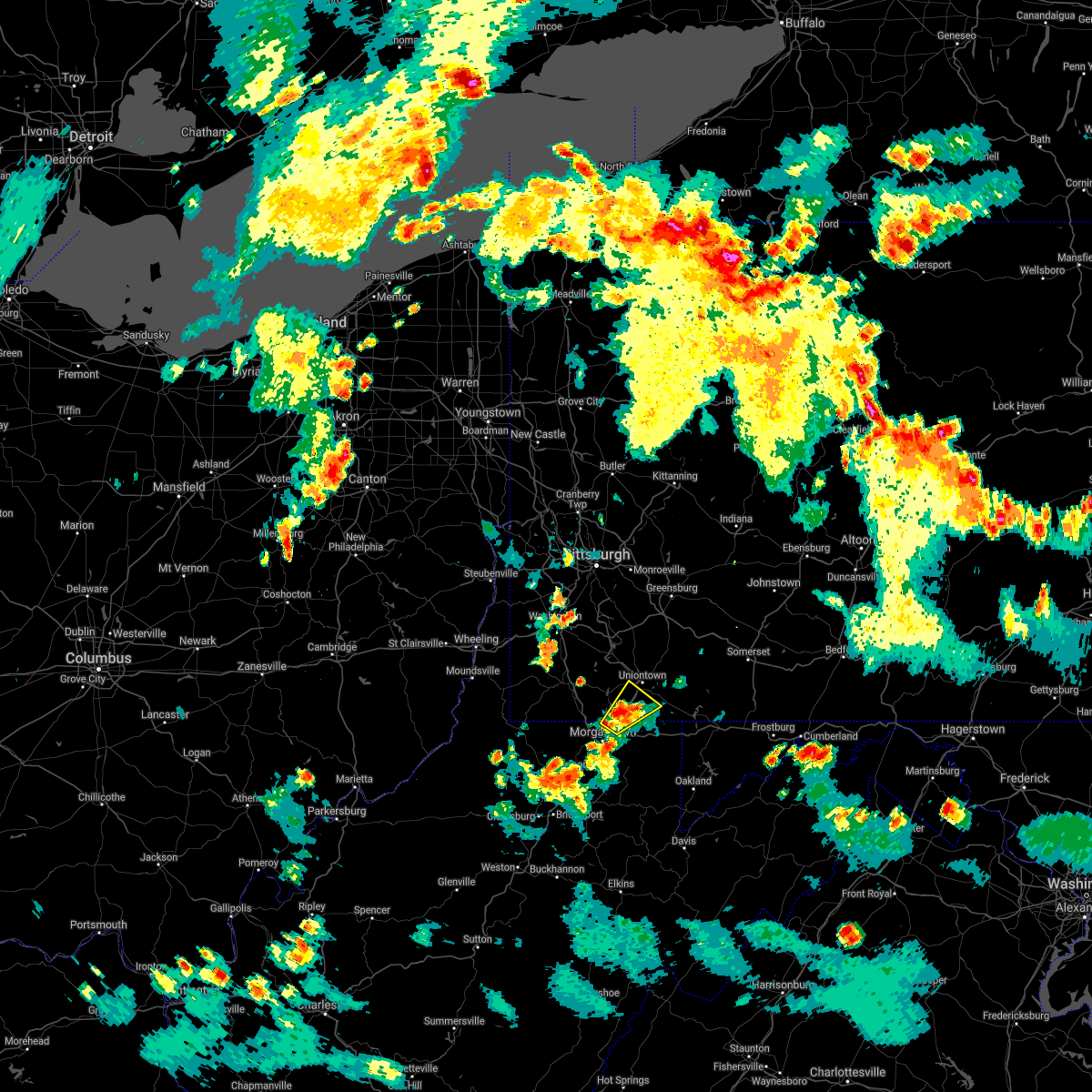 Interactive Hail Maps Hail Map for Smithfield, PA